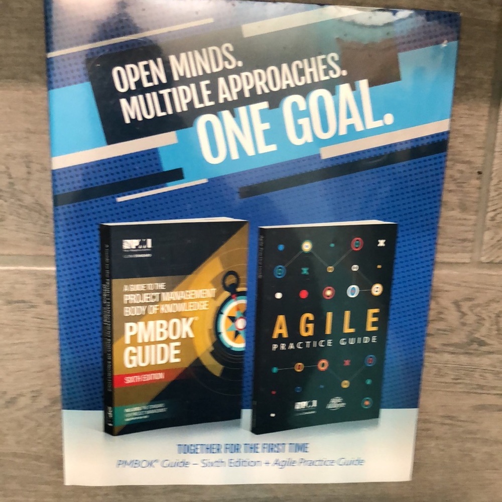 PMP PMBOK Guide NWT 6th edition & agile practice guide sixth edition bundle